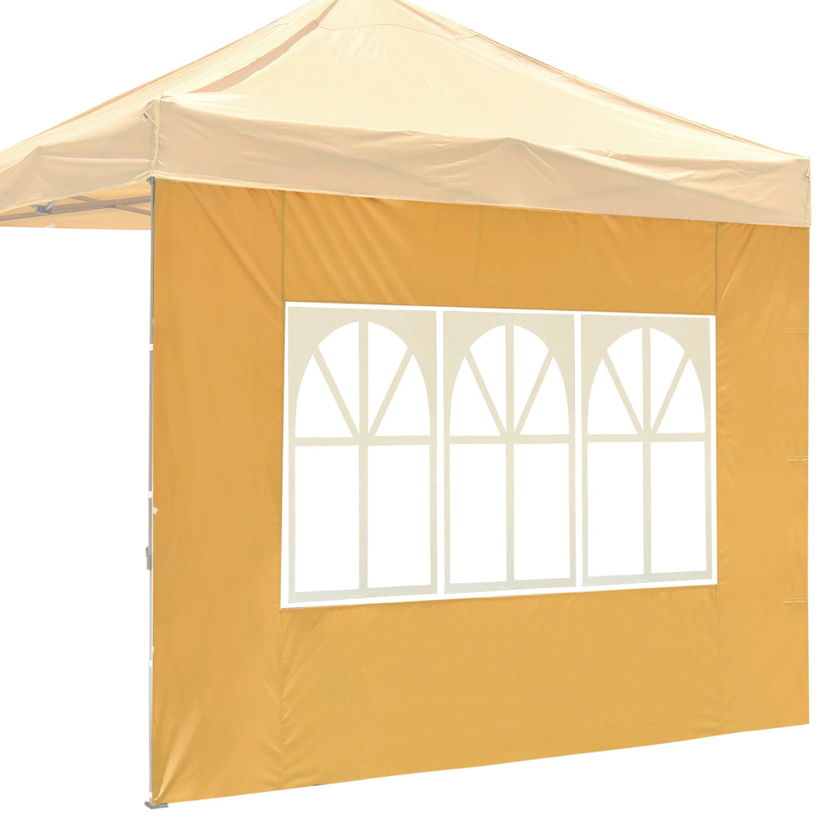 UV30+ Privacy Window Sidewall for 10x10ft Canopy Camping 2 Pieces Q3465
