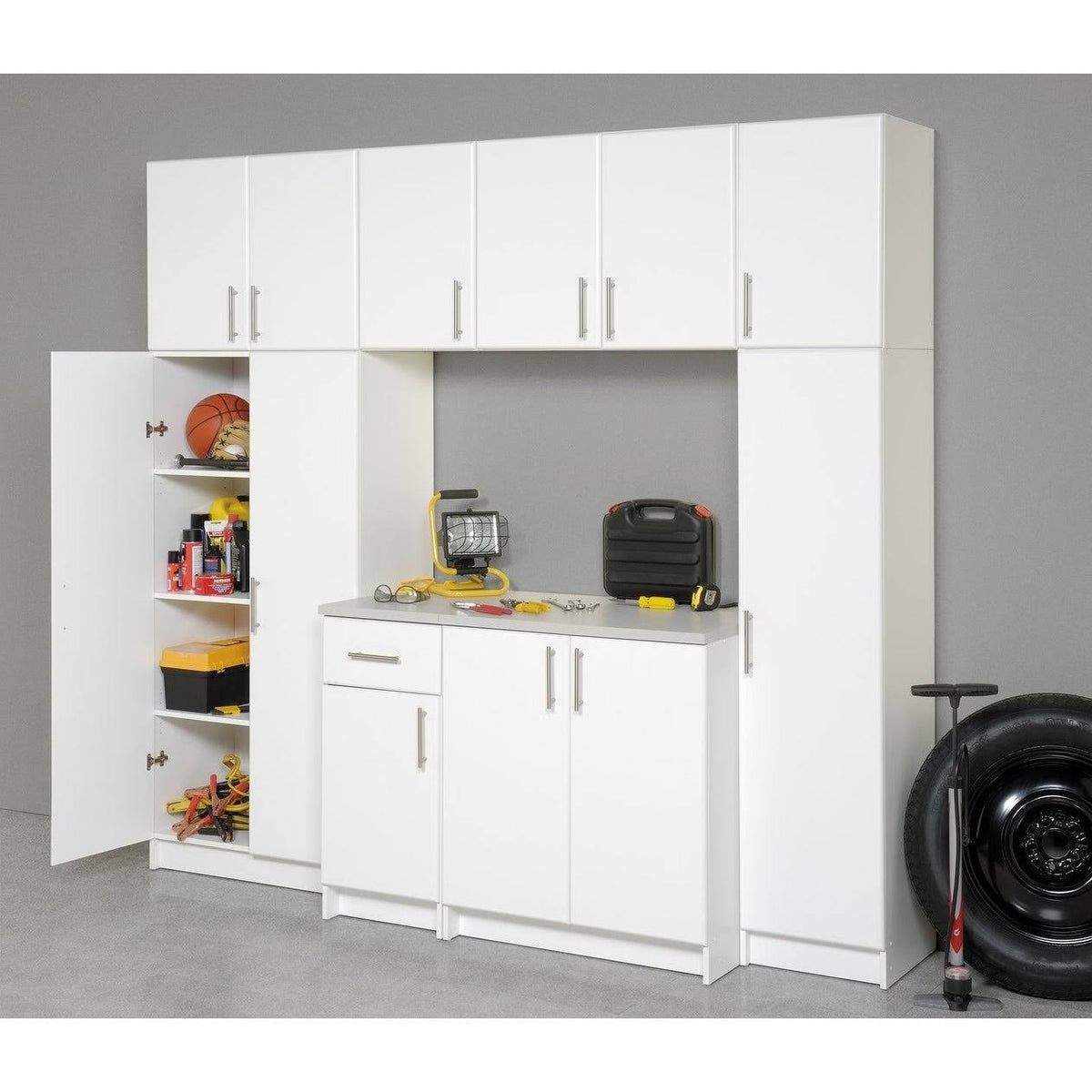 Black Stackable Wall Cabinet O843