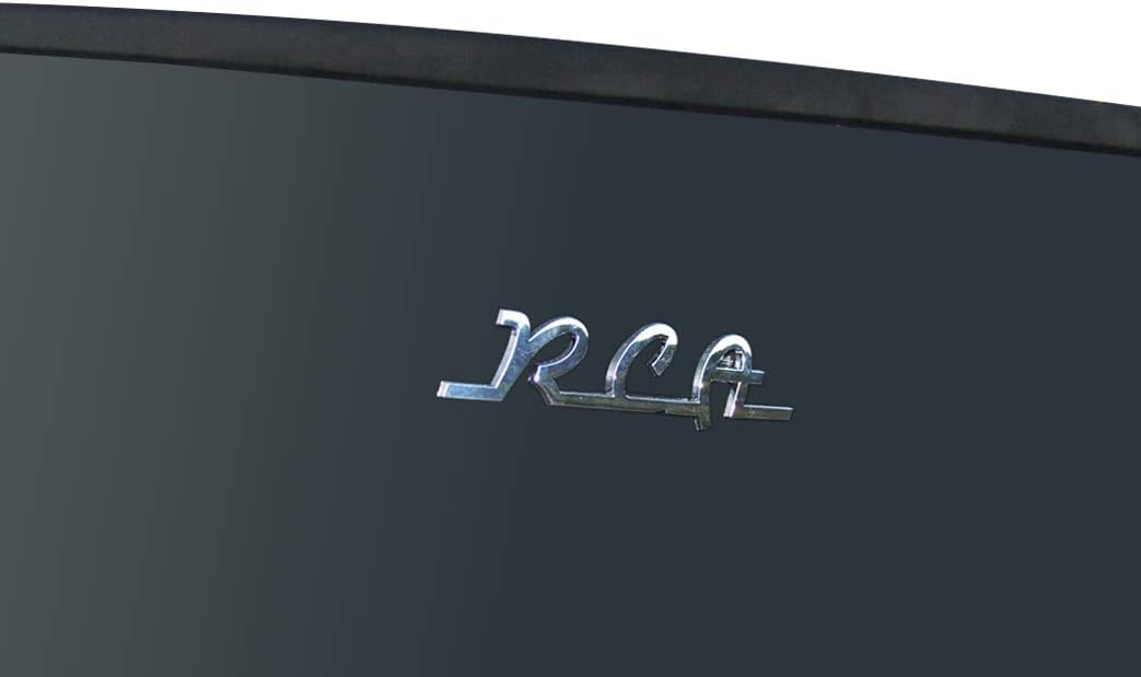 Retro 2 Door Refrigerator with Freezer, 10 cu ft, Black A5064