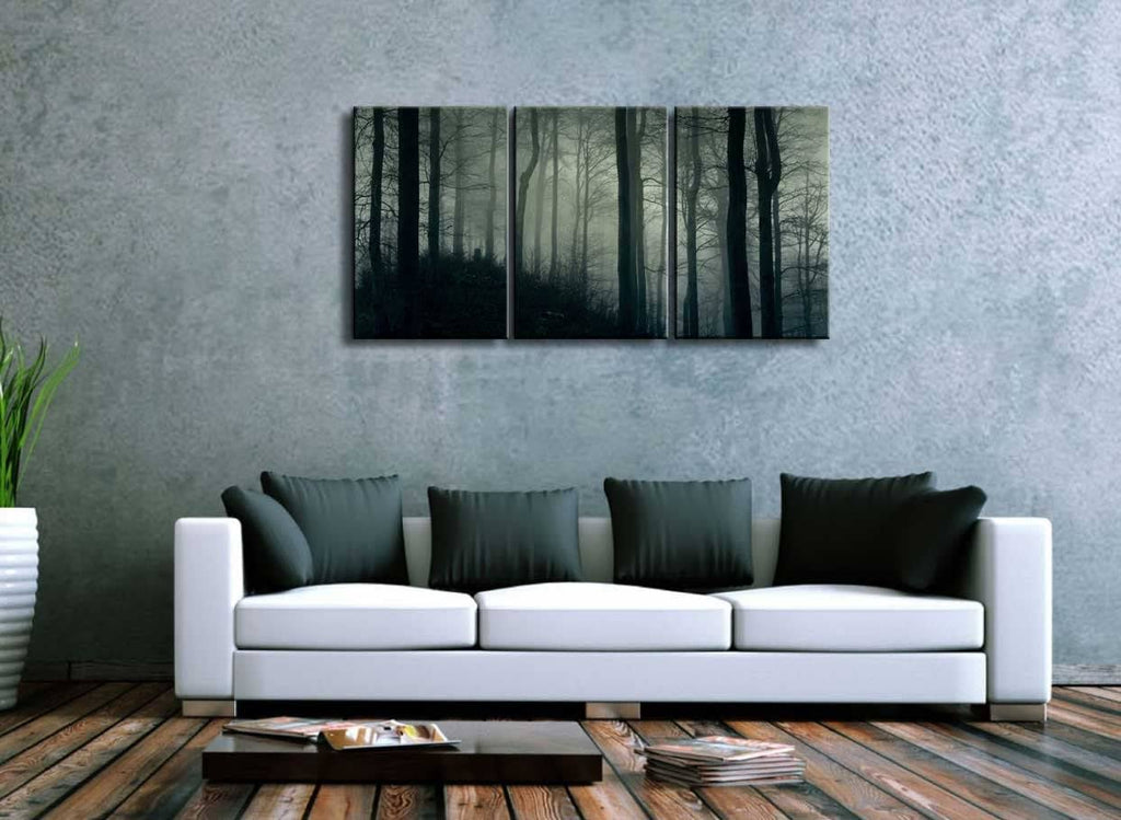 Three Piece Canvas Art, 24x36 Inches M5484