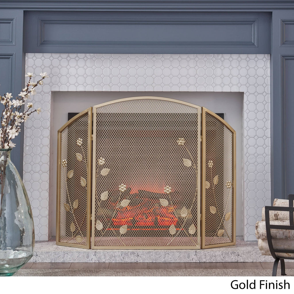 Gold Iron Firescreen X110648