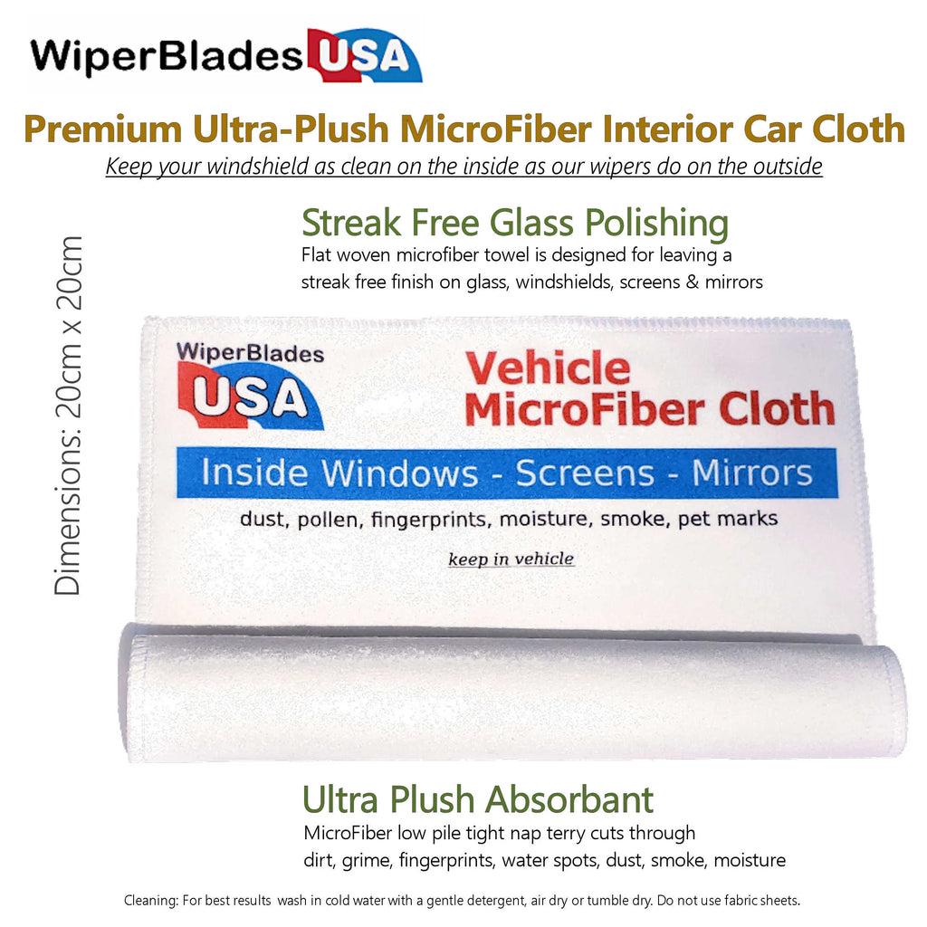 Beam Blade Wipers Set of 3 with Rear Wiper E592609