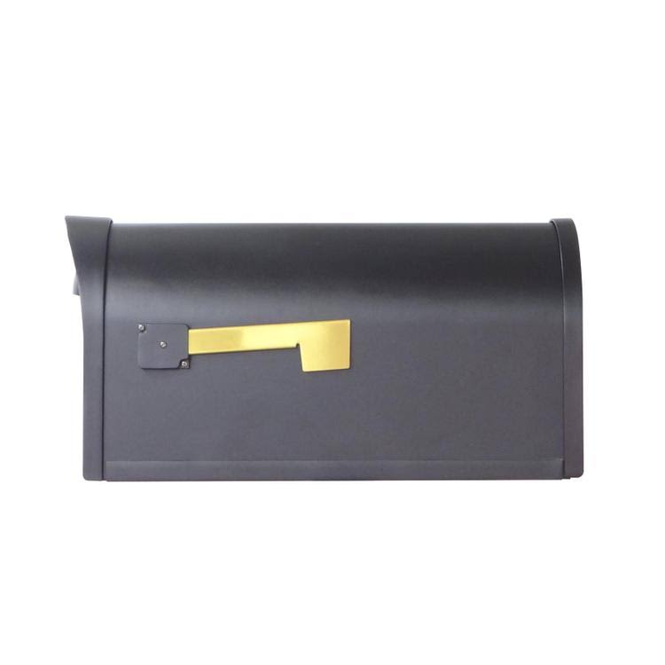Black Classic Curbside Mailbox B700