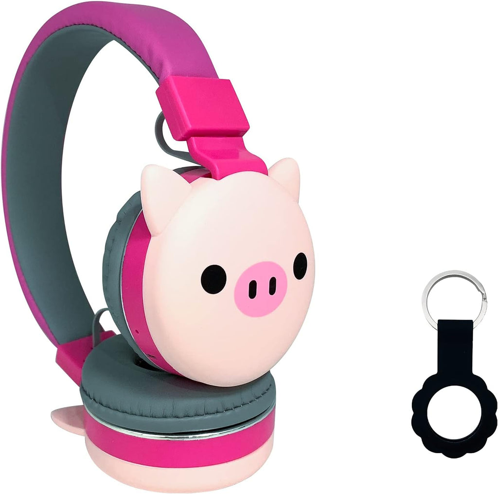 Black Cat Cartoon Wireless Over Ear Headphones R709
