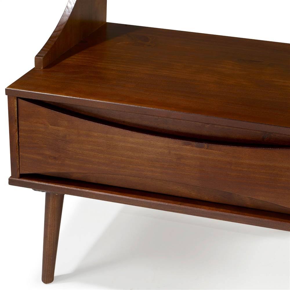 Solid Wood Hall Tree with Drawer L3202