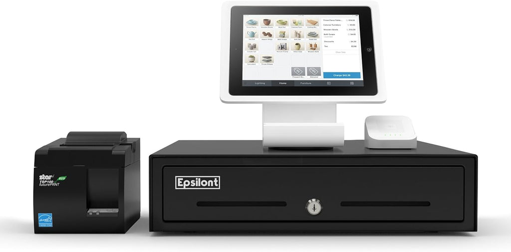 USB Receipt Printer with Cash Drawer for iPads D730