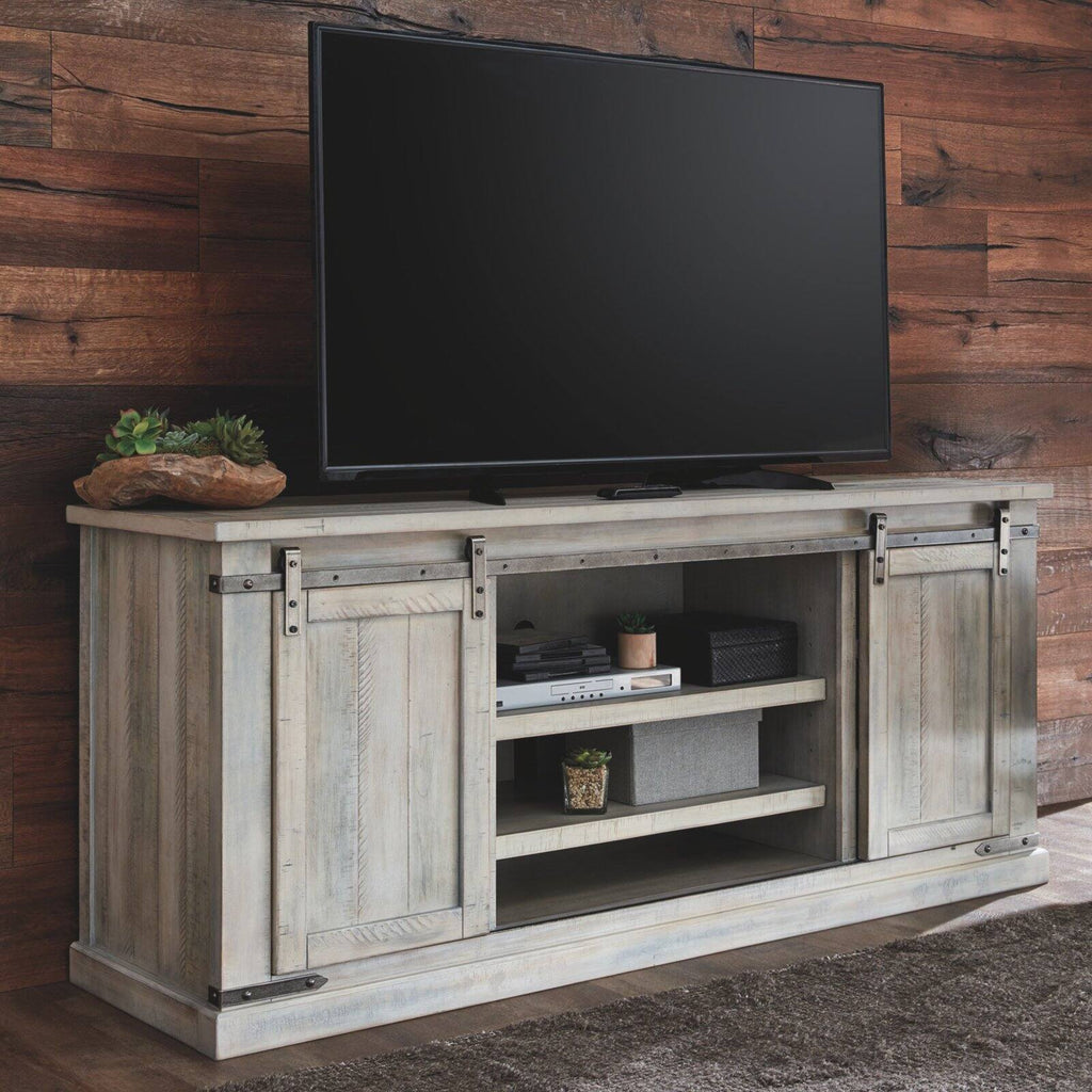 Whitewash TV Stand H820