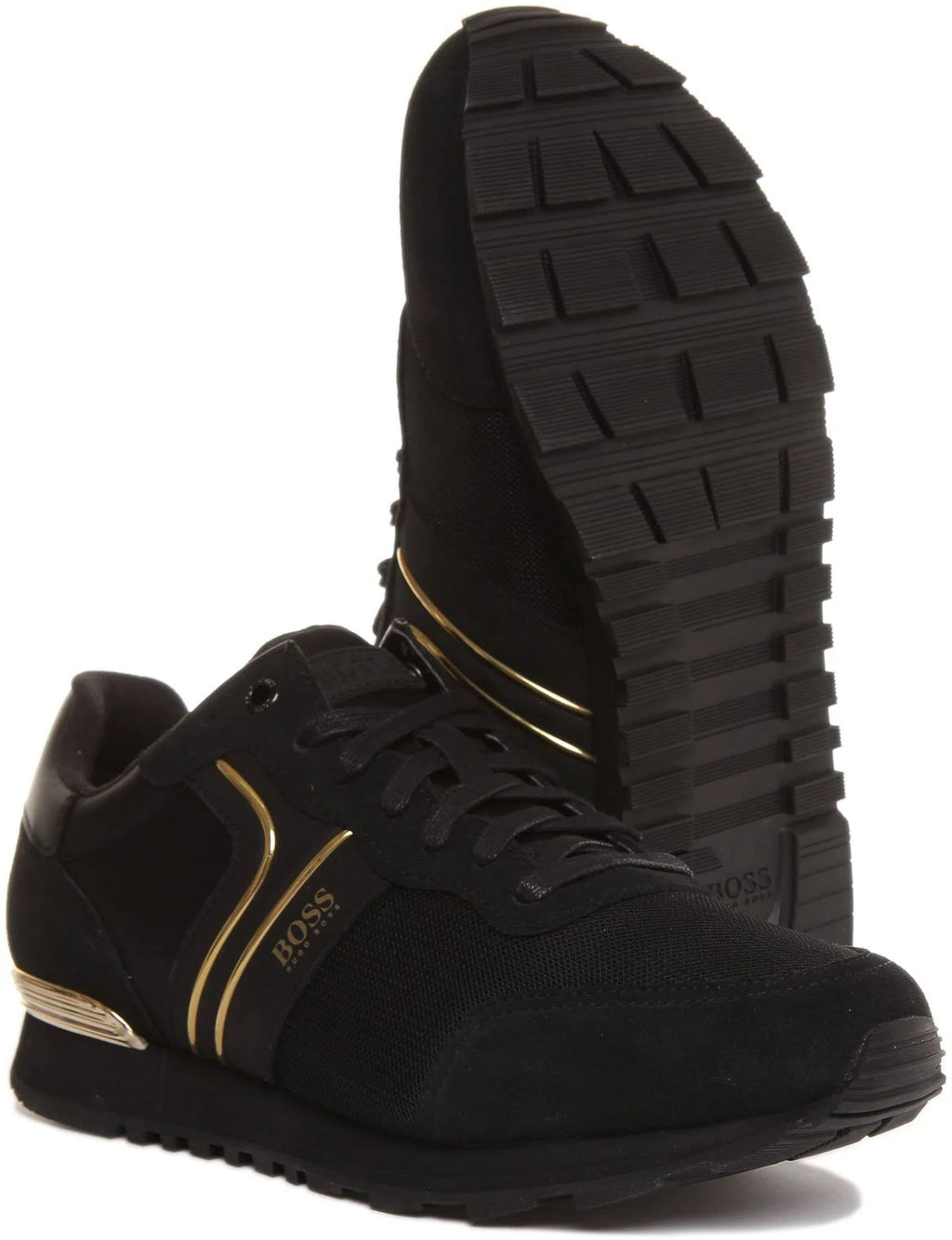 Black Parkour Runn Trainers M9297