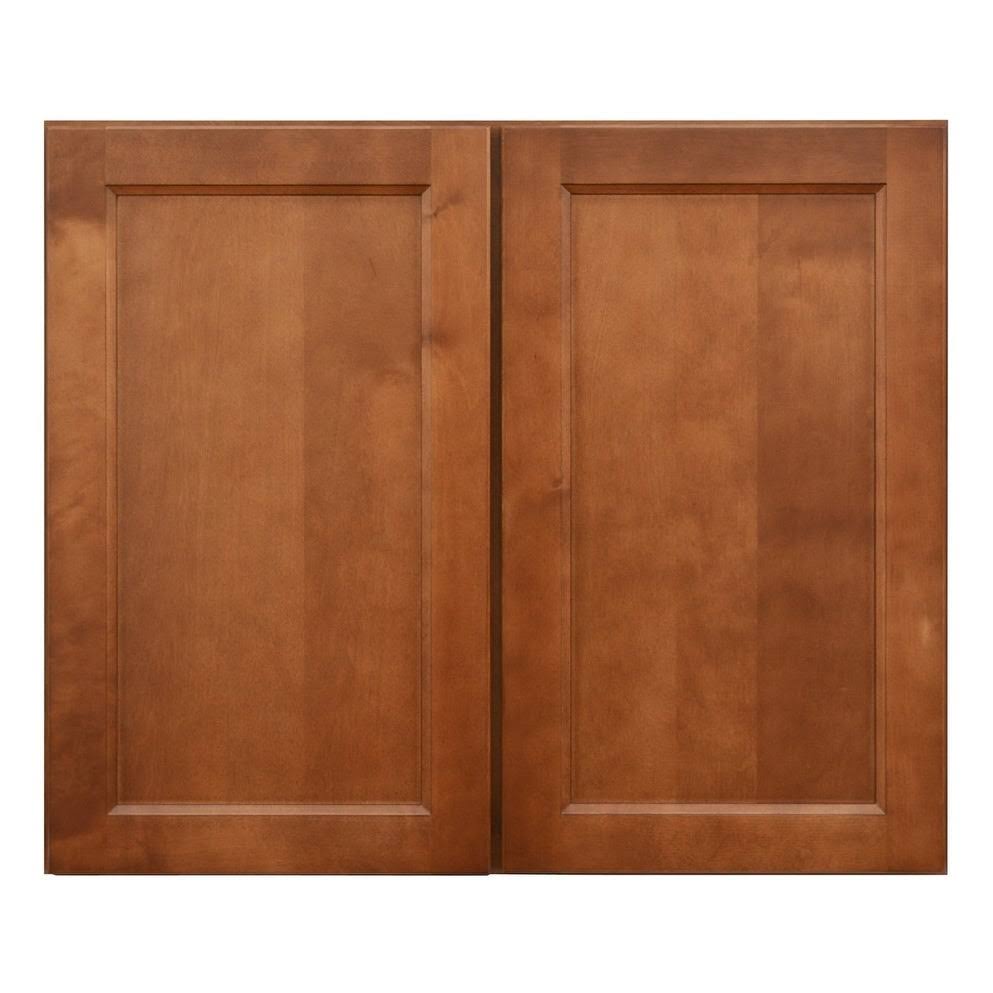 Amber Spice Double Door Wall Cabinet R880145