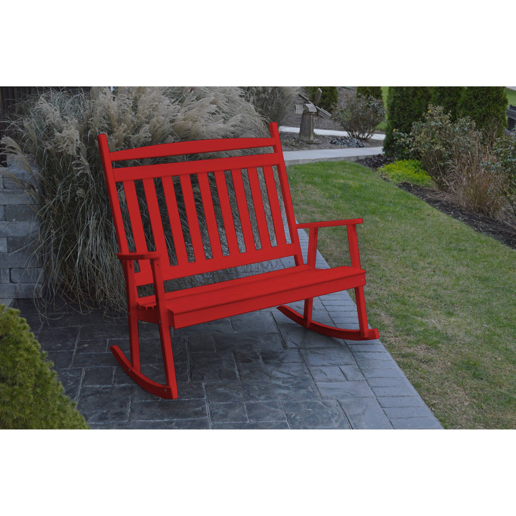 Caribbean Blue Porch Rocker D24130