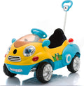 Blue Ride On Push Car with Remote Control Q584