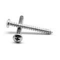 #8-15 x 2 Phillips Pan Head Type A Stainless Steel 18-8 Sheet Metal Screw Pk 2000 P3178