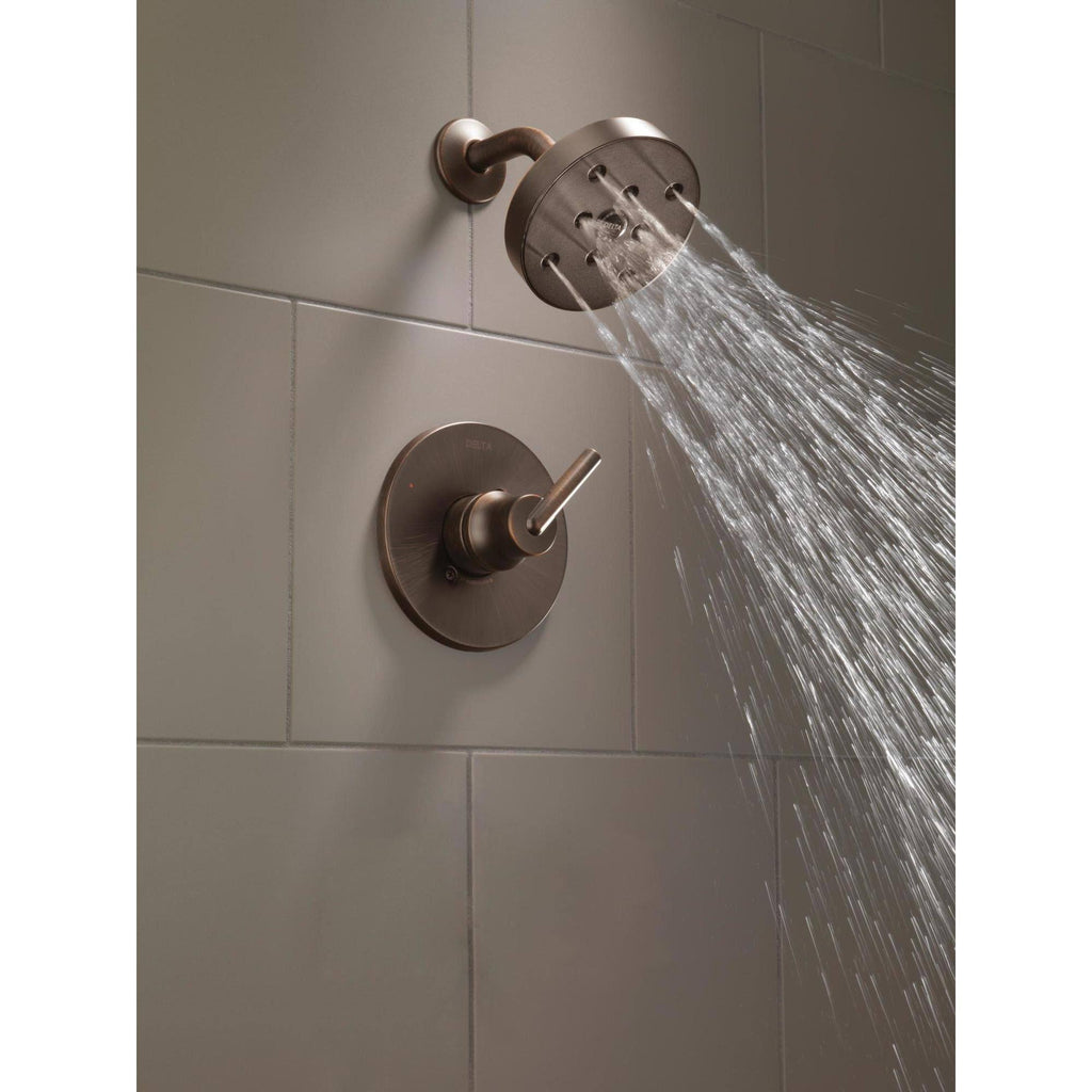 Matte Black Raincan Shower Head F859000