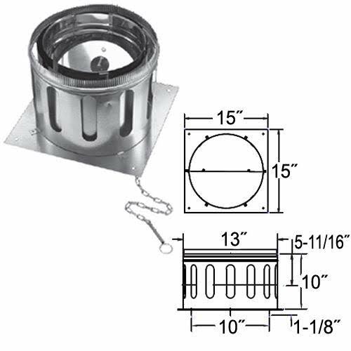 10x22 Anchor Plate with Damper P88814