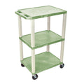 Green 42" Utility Cart Table with Electrical Z22602