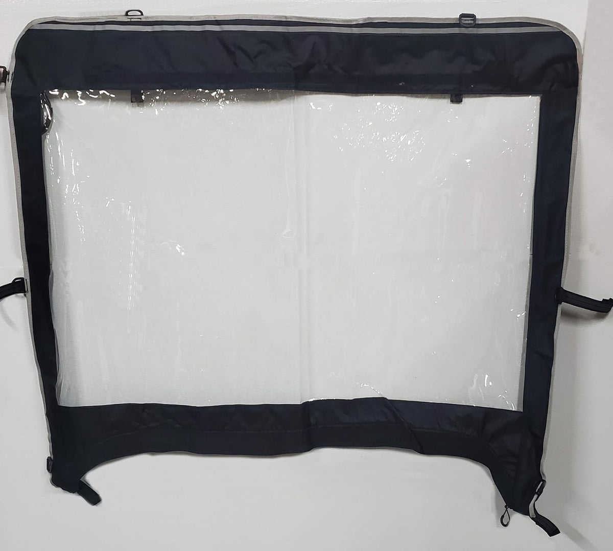 Fabric Vinyl Clear Windshield for Polaris Ranger 500 UTV Pack of 2 B7728