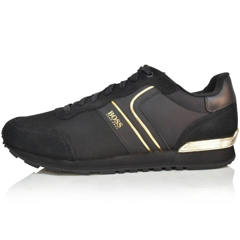 Black Parkour Runn Trainers M9297