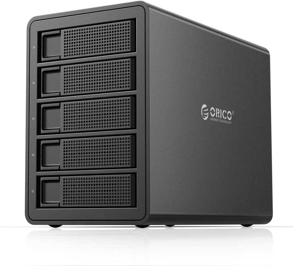 5 Bay USB 3.0 to SATA External Hard Drive Enclosure I455