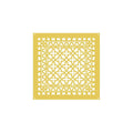18x22 Aluminum Grille with Mounting Holes C3717