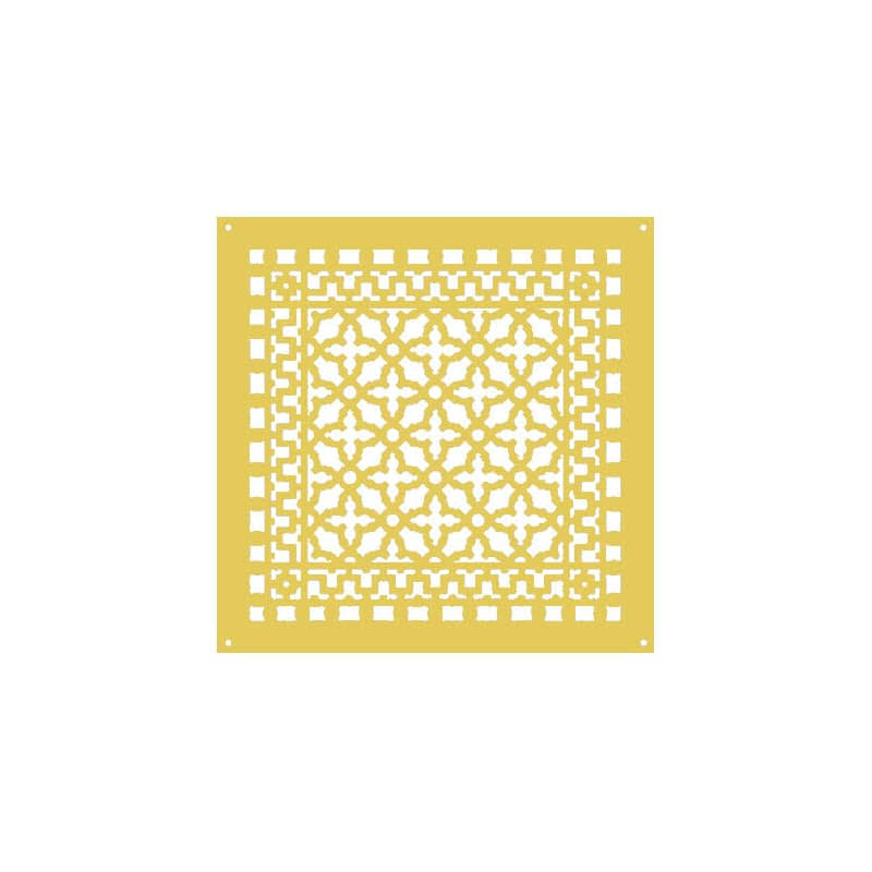 18x22 Aluminum Grille with Mounting Holes C3717