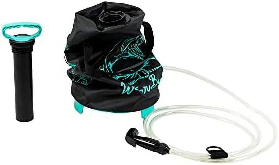Portable Shower with Travel Case, Shower Head and 7Ft Hose, Holds 2.5 Gallons V977858