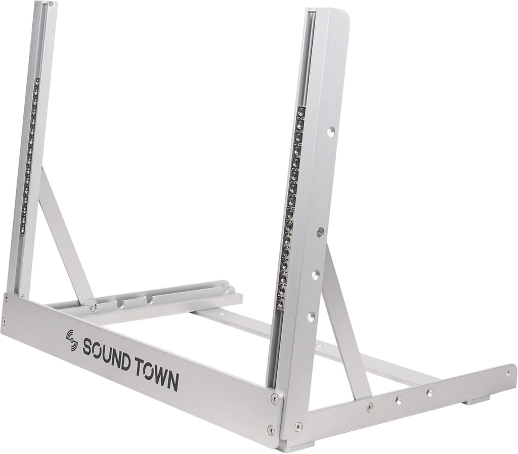8U Aluminum 2-Post Desktop Open-Frame Rack X648592