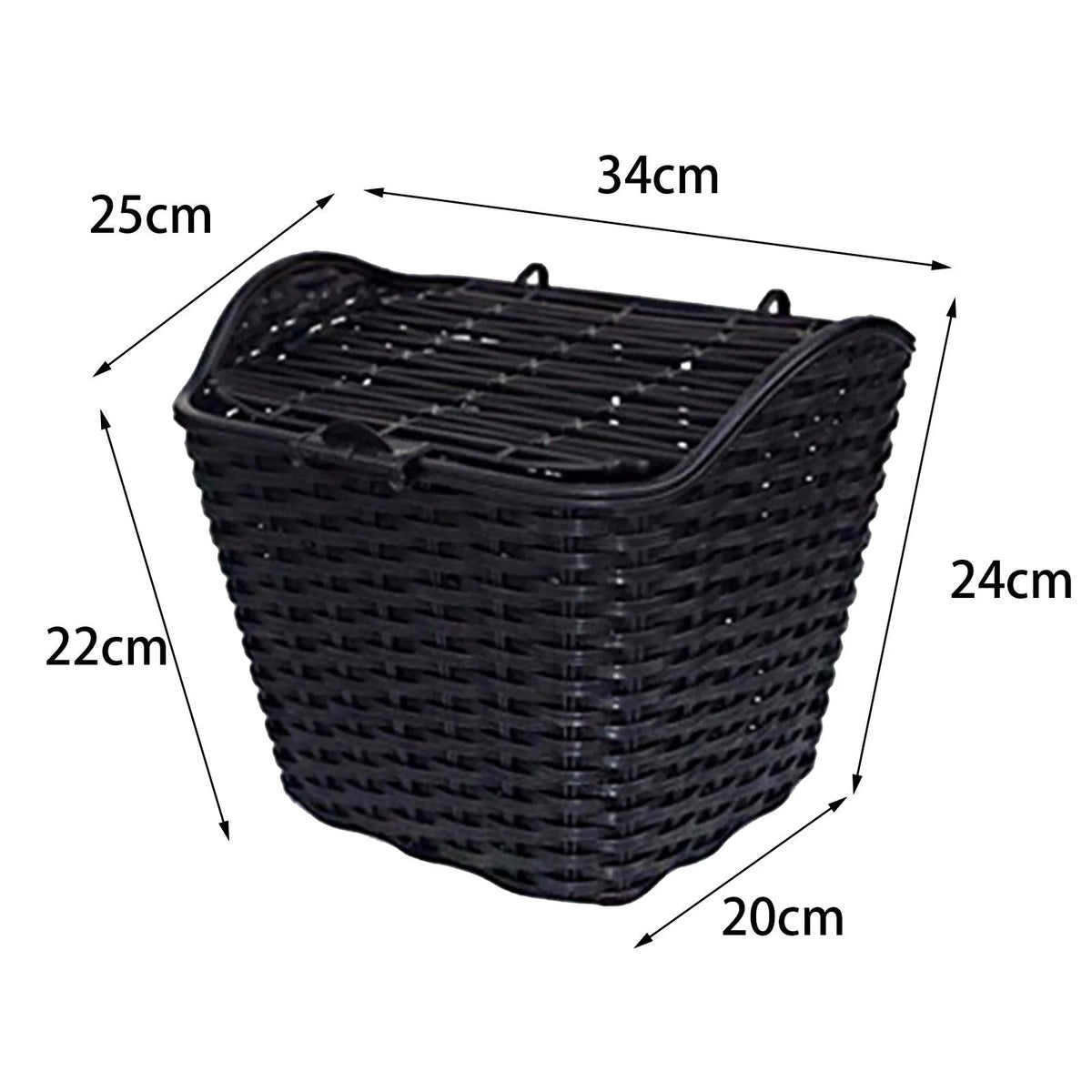 Electric Bike Basket with Cover F88753