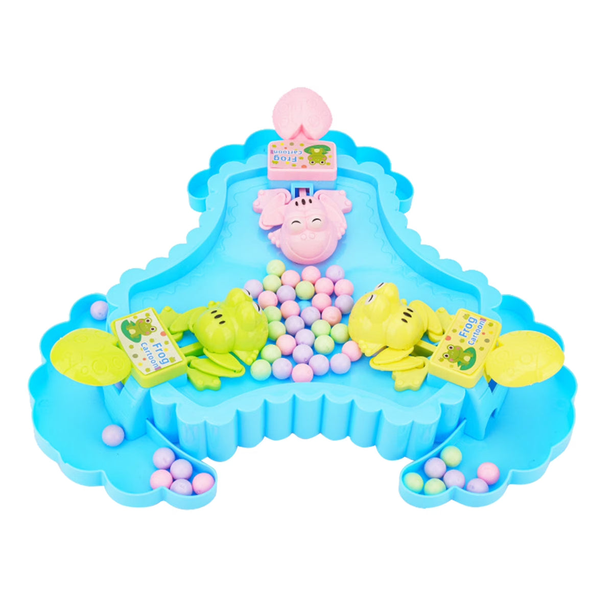 Hungry Frogs Eating Beans Children Board Strategy Games Toy Q376530
