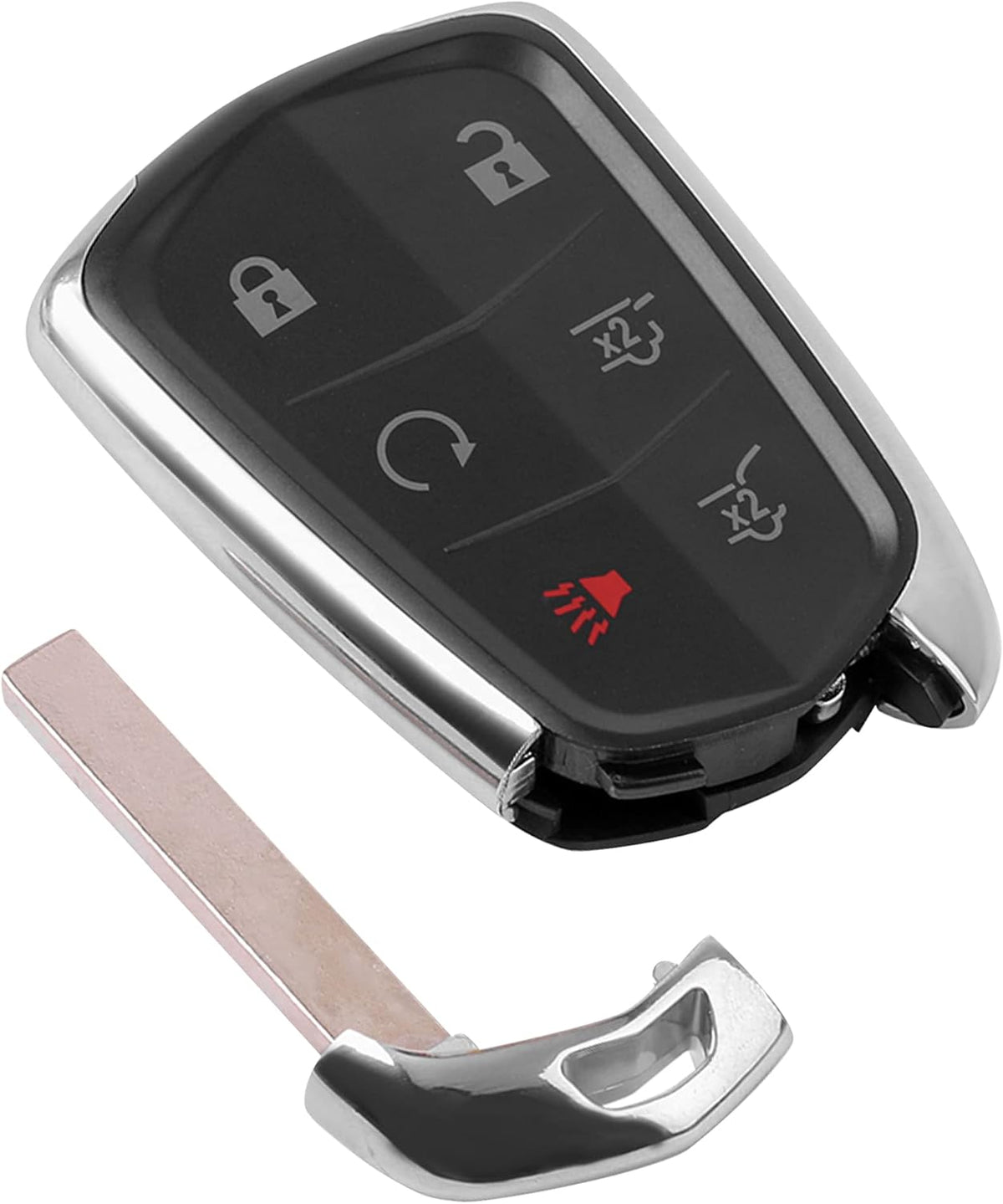6-Btn Key Fob Remote Control Replacement Car Keyless Entry Q3978