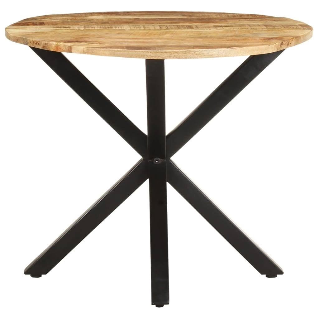 Solid Mango Wood Side Table D1155