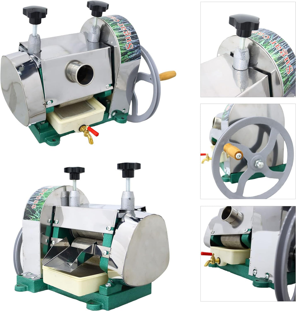 Manual Sugarcane Juice Extractor with Stainless Steel Shell Z8240