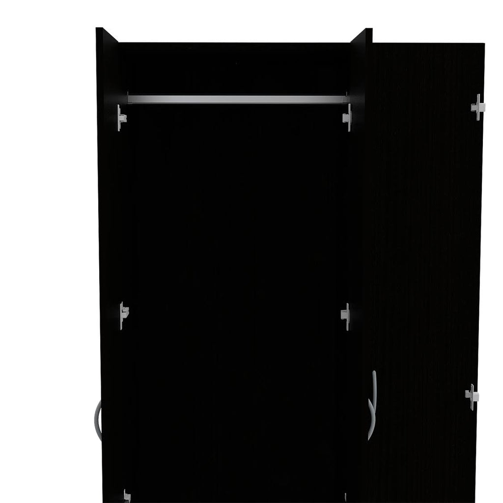 3 Door Armoire Espresso F1701
