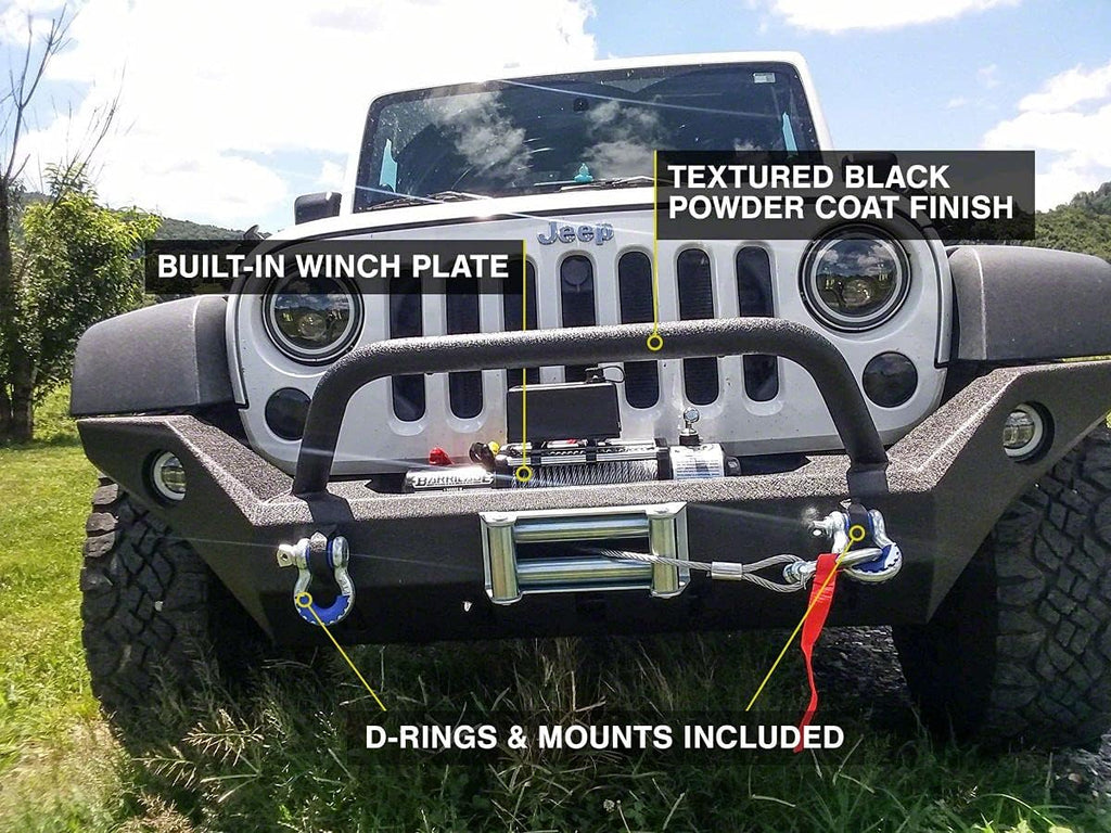 Front Bumper for Jeep Wrangler JK P376