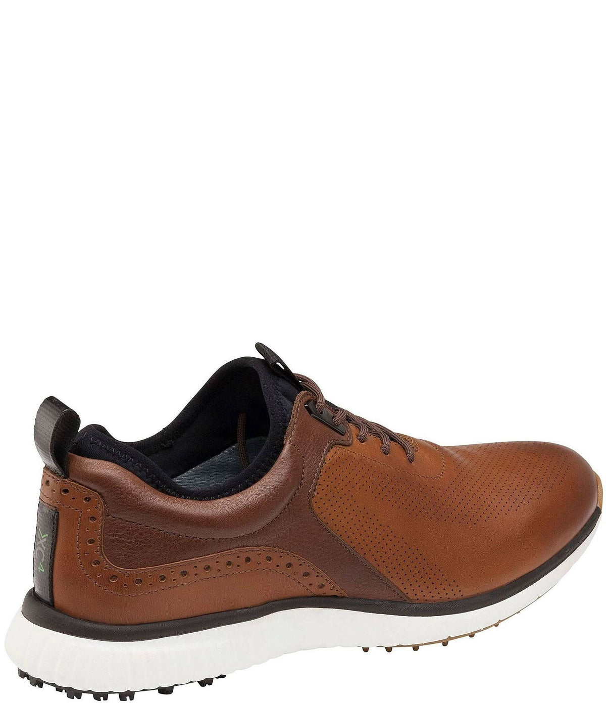 White Leather Hybrid Shoes D248721