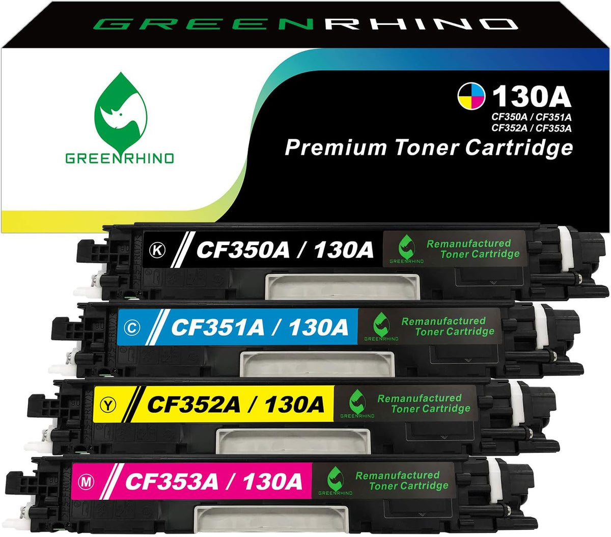 Remanufactured Toner Cartridge 4-Pack V663223