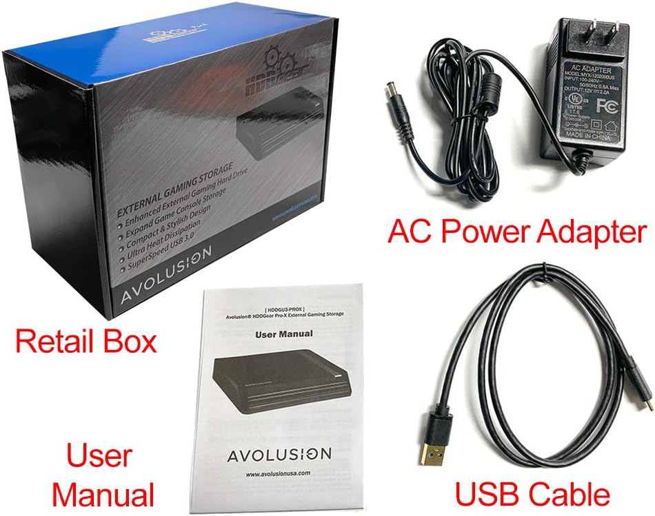8TB USB 3.0 External Hard Drive I522458