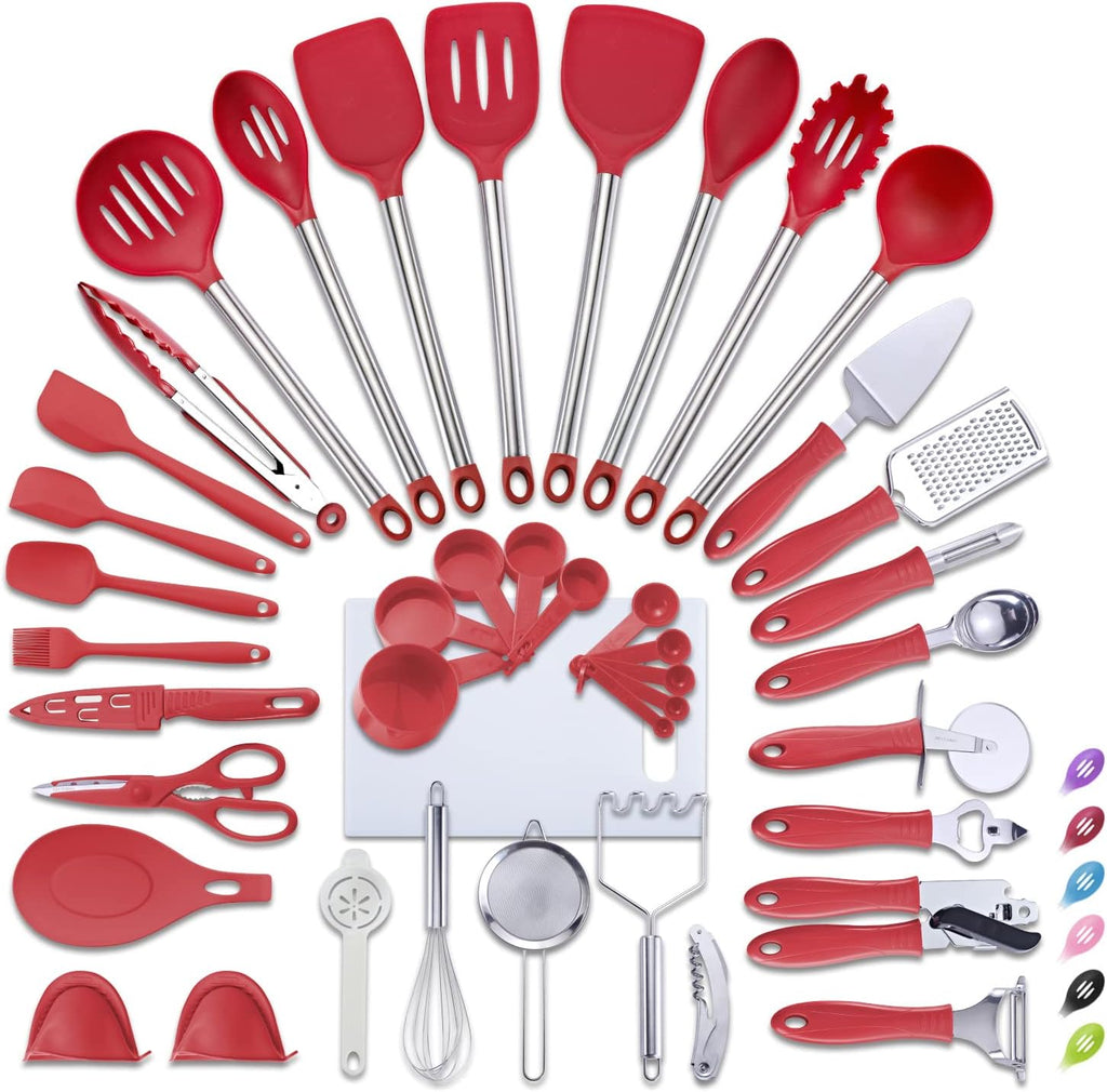 42Pcs Nylon Non-Stick Cooking Utensils Set G7456