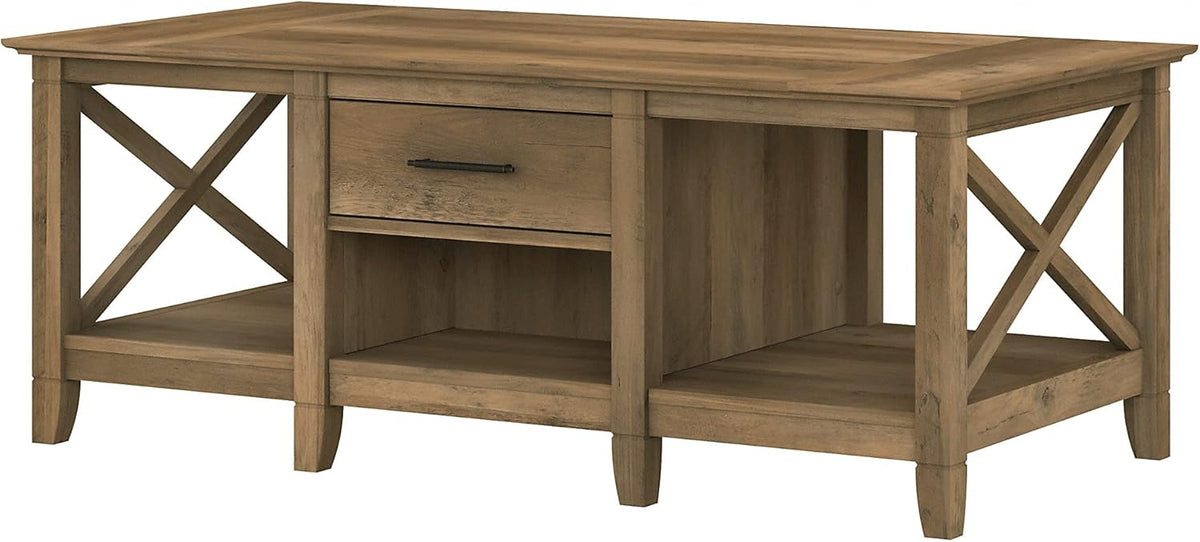 Cape Cod Gray Coffee Table with Storage A2633