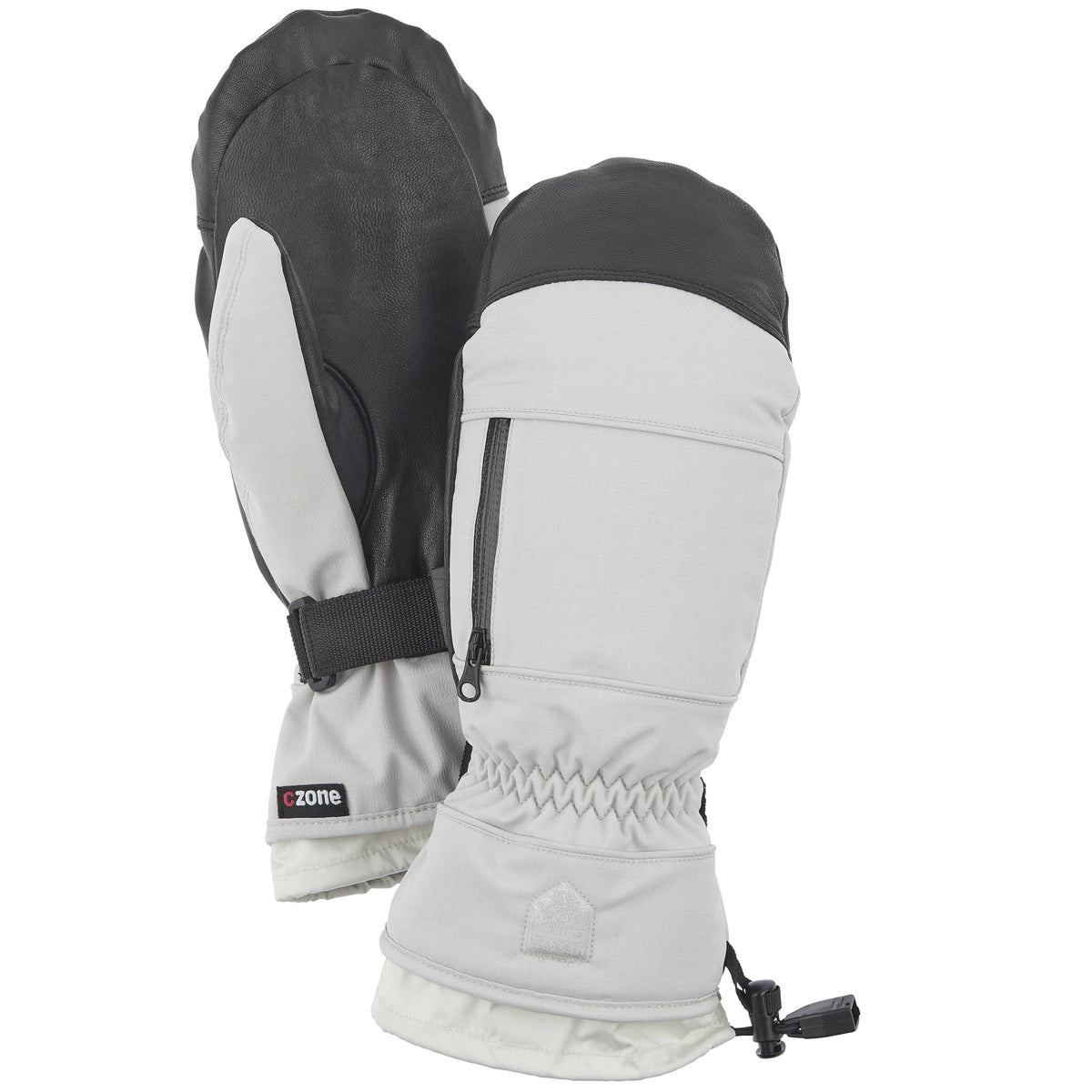 Pale Grey CZone Pointer Mitts B21212