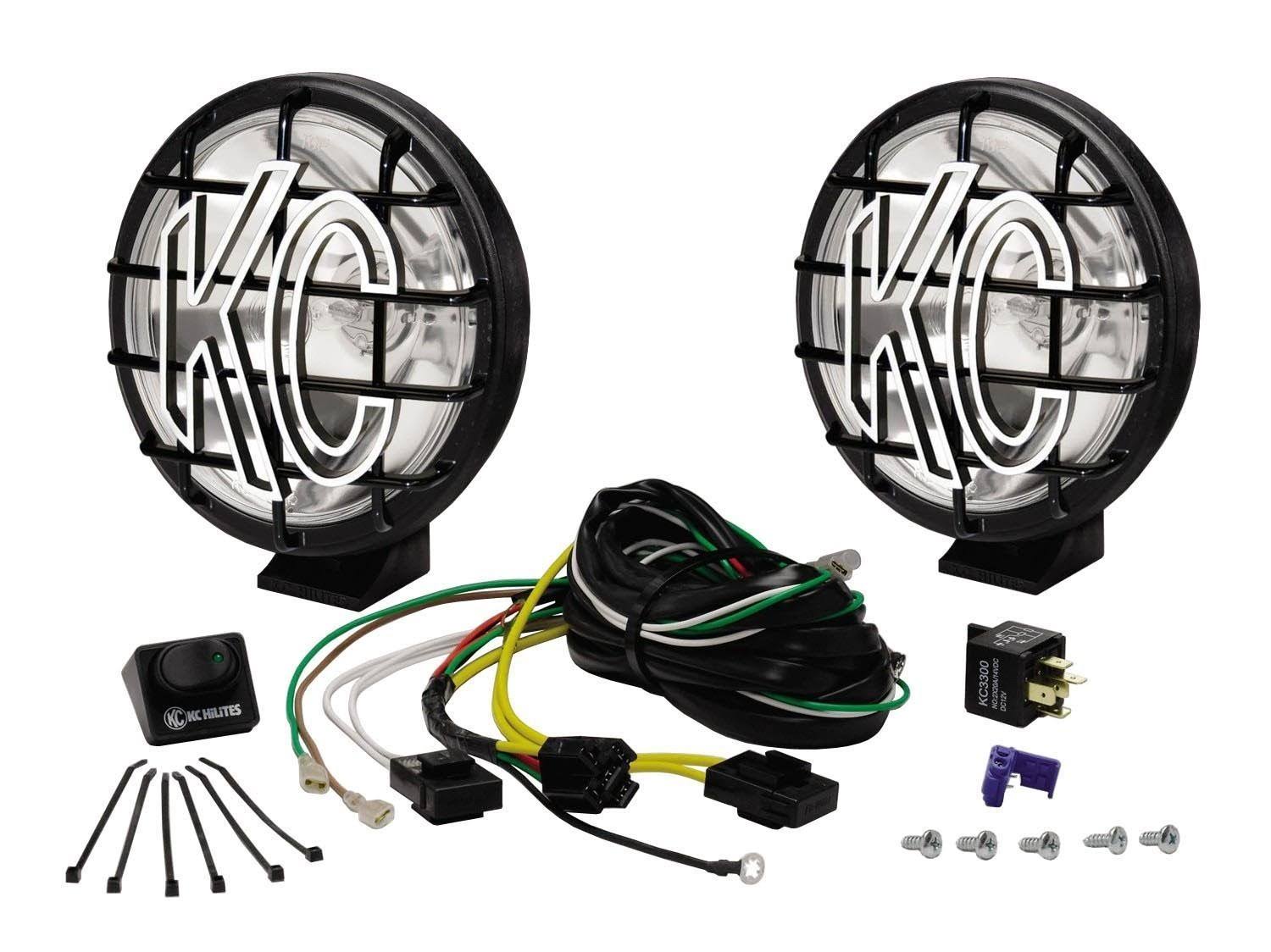 6x22 Black Spot Beam Halogen System Pair Pack Z827745