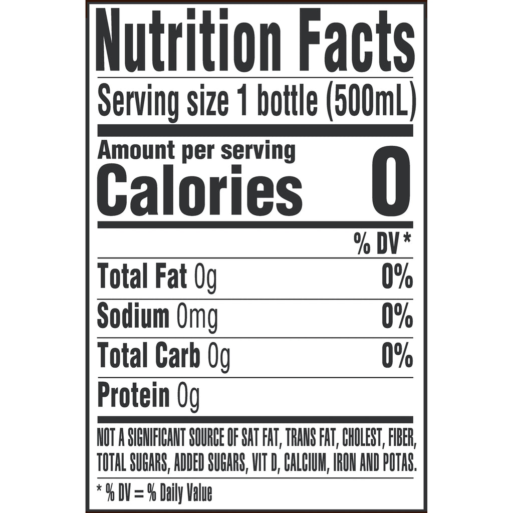 24 Pack Natural Spring Water 23.7 oz Plastic Bottles M38475