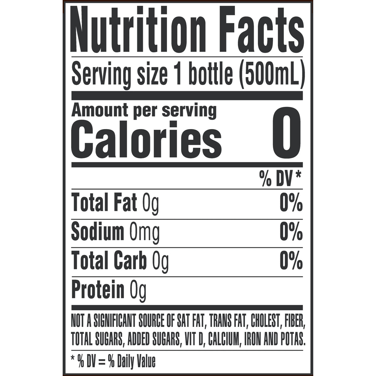 24 Pack Natural Spring Water 23.7 oz Plastic Bottles M38475