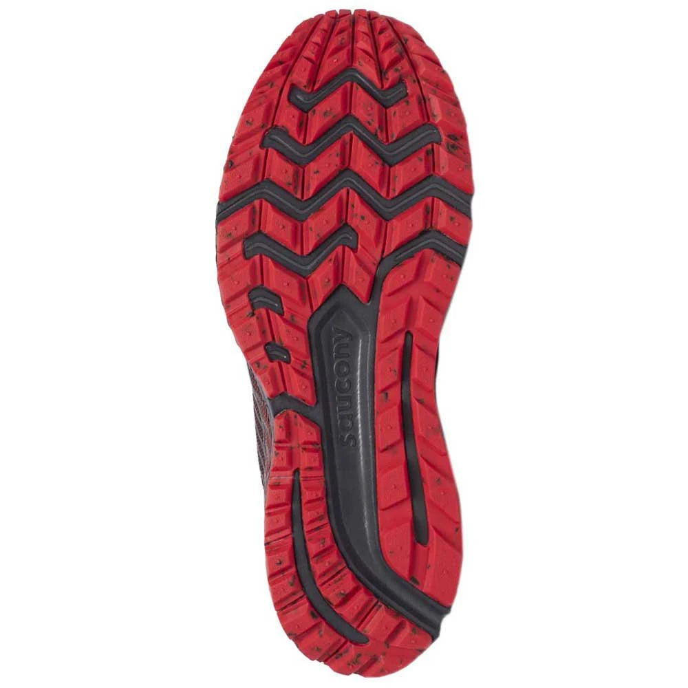 Men's Saucony Guide 13 TR Black/Red 7.5 D U977687