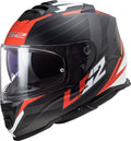 Matt Black / Red FF800 Helmet Size XL T223577
