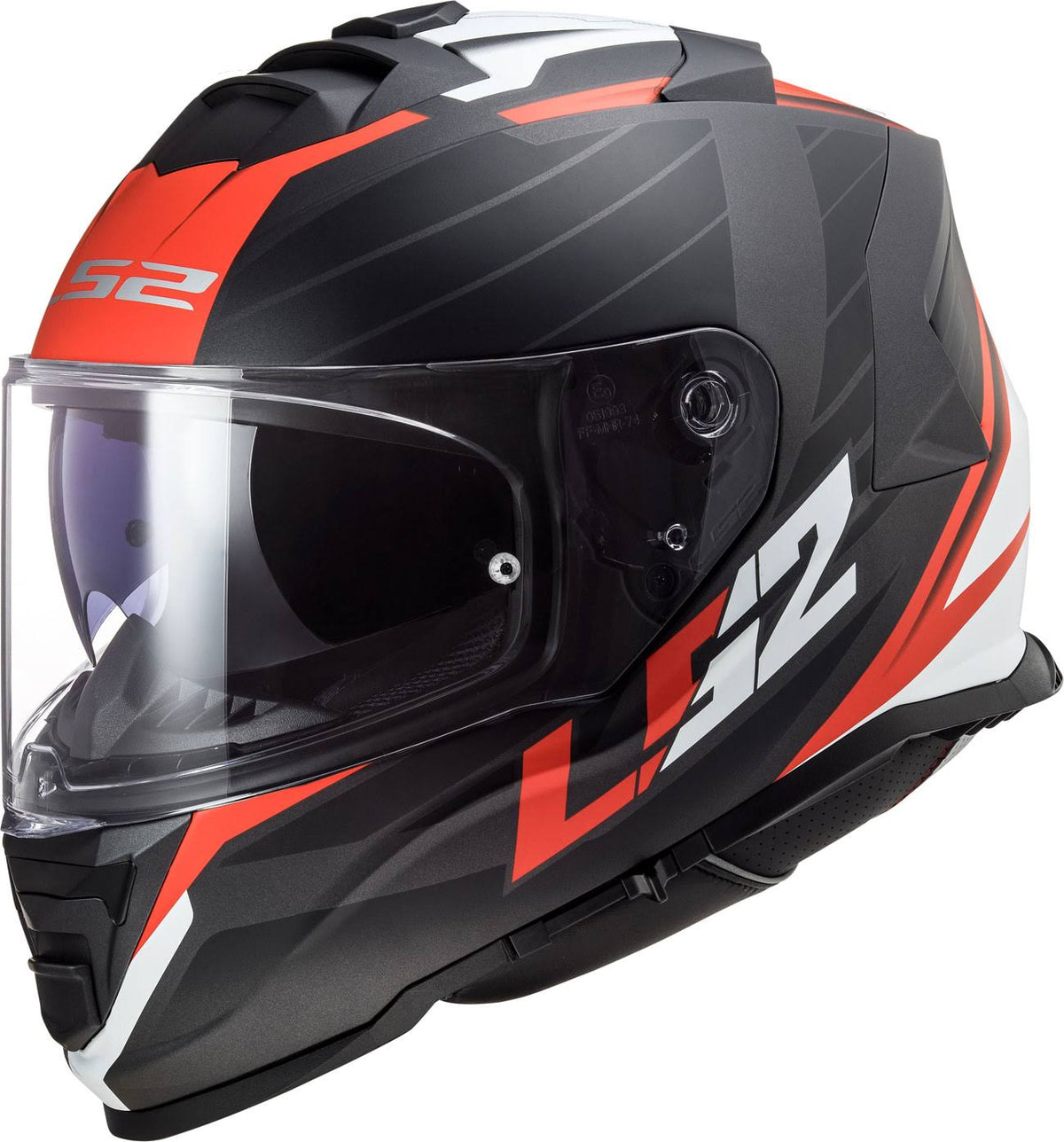 Matt Black / Red FF800 Helmet Size XL T223577
