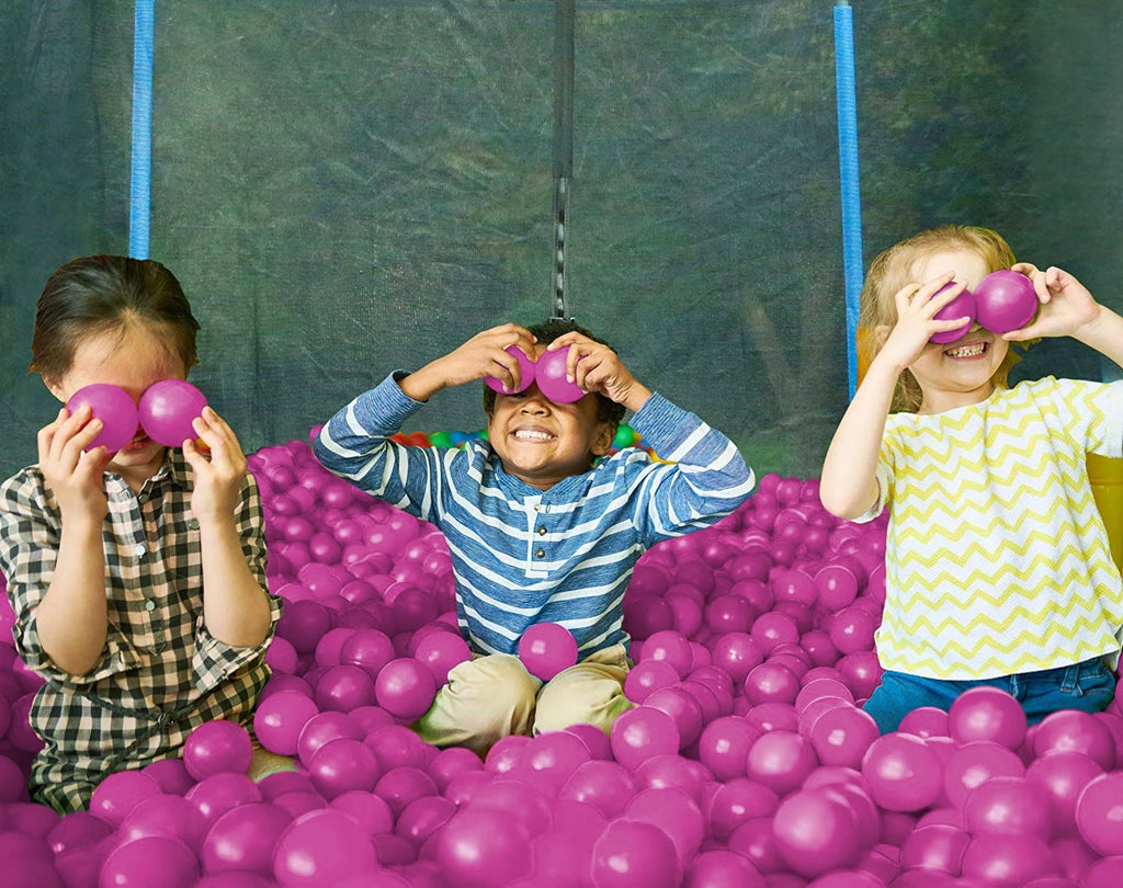 100 Pack Bubble Gum Plastic Trampoline Pit Balls N932