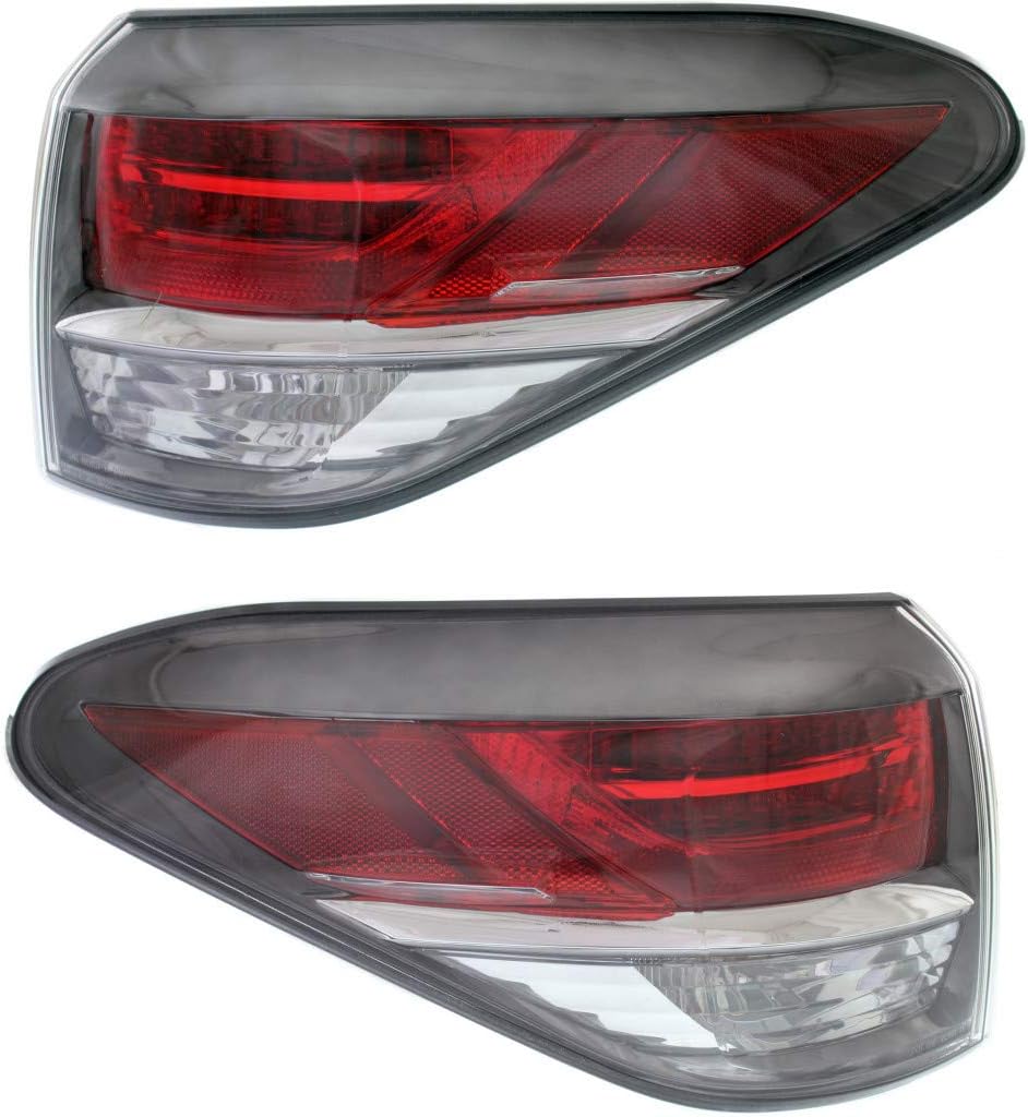 Tail Light Assembly Pair for Lexus RX350/RX450h 2013-2015 A392256