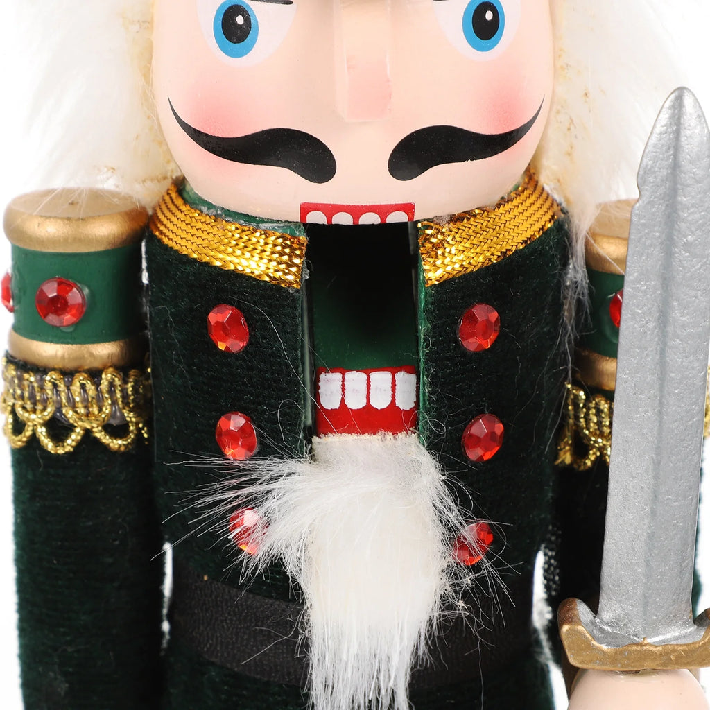 Wood Desktop Nutcracker Statue D937