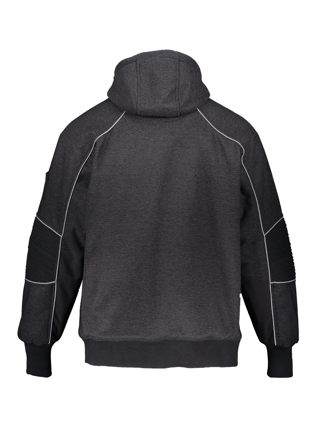 Black Reflective Insulated Hoodie Z6340