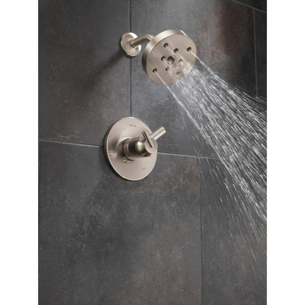 Matte Black Raincan Shower Head F859000